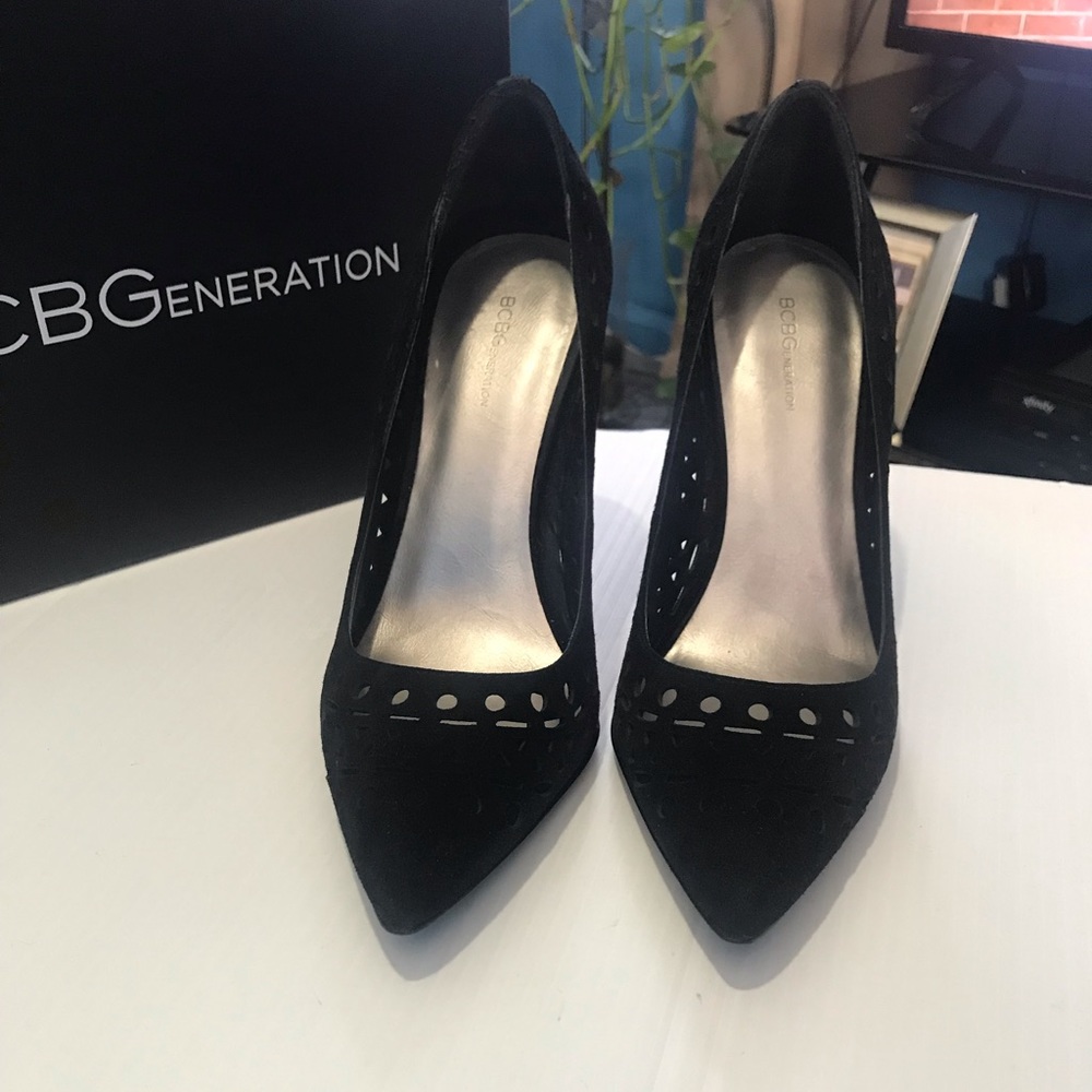 BCBGeneration Charia Black Heels - Picture 6 of 8